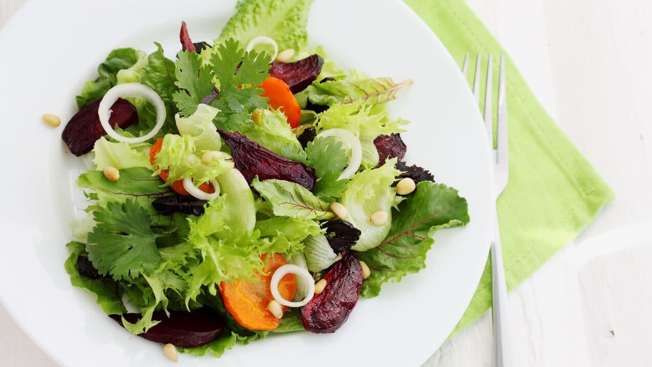 ensalada de vitaminas para aumentar la potencia
