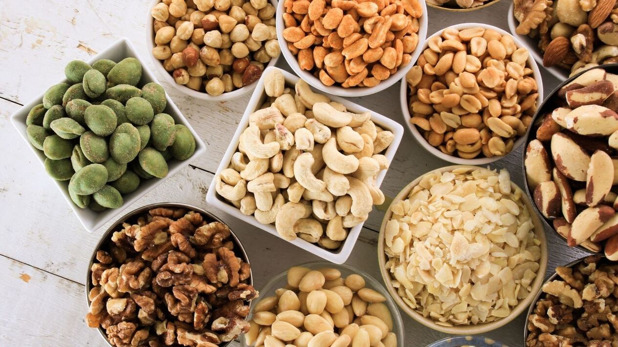 frutos secos para la potencia