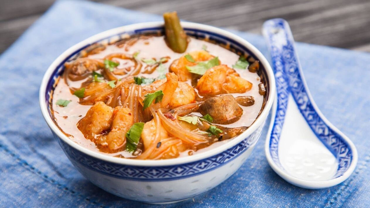 sopa de camarones para potencia